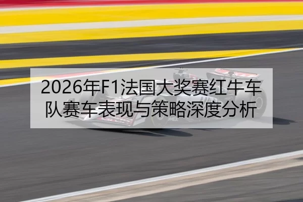 2026年F1法国大奖赛红牛车队赛车表现与策略深度分析