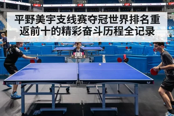 table tennis match action